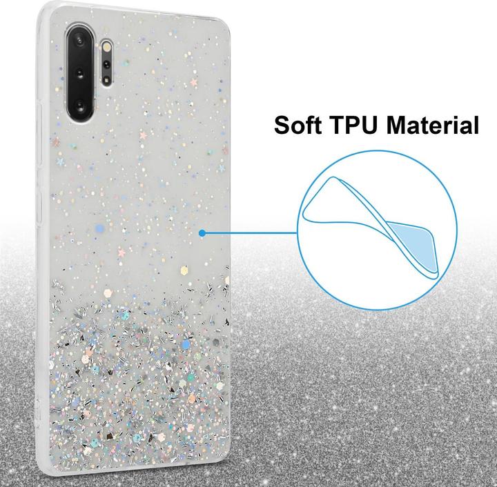 Image du produit Cadorabo Couverture TPU paillettes scintillantes (Samsung Galaxy Note 10 Plus)