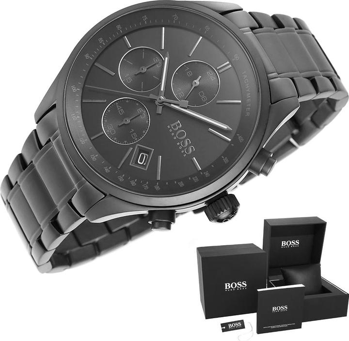 Actual product image Hugo Boss Grand Prix (Chronograph, 44 mm)