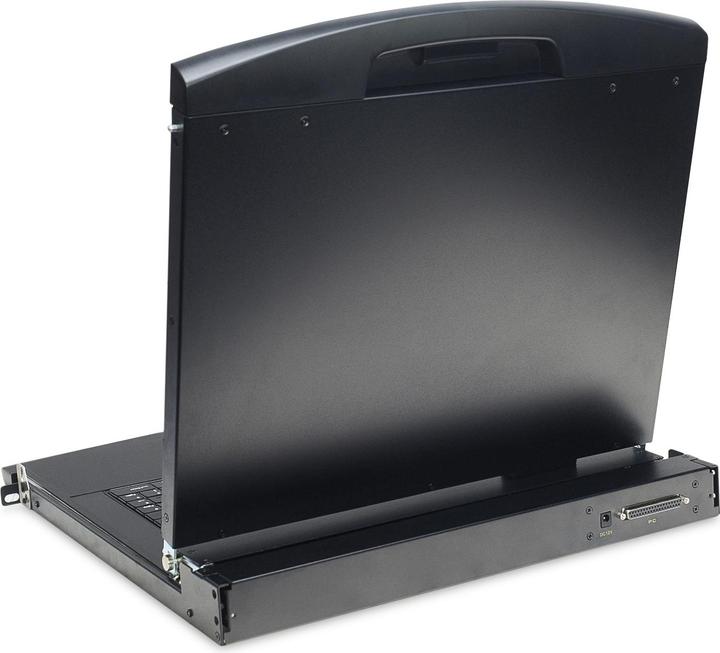 Produktbild Digitus Modulare Konsole mit 17" TFT (43,2cm), 8-Port KVM & Touchpad, US-Tastatur