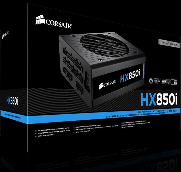 Image du produit Corsair HX850i (850 W)