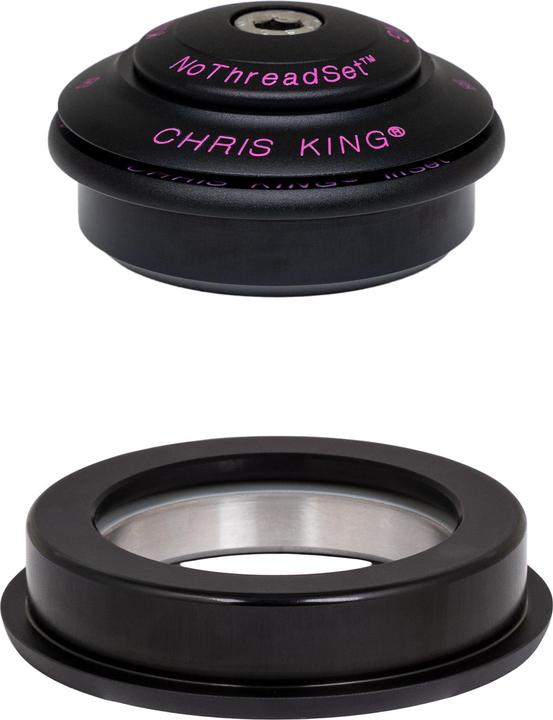 Chris King InSet I2 Tapered Steuersatz, Edelstahl-Lager, 1 1/8"-1.5", GripLock, ZS44/28.6 | ZS56/40