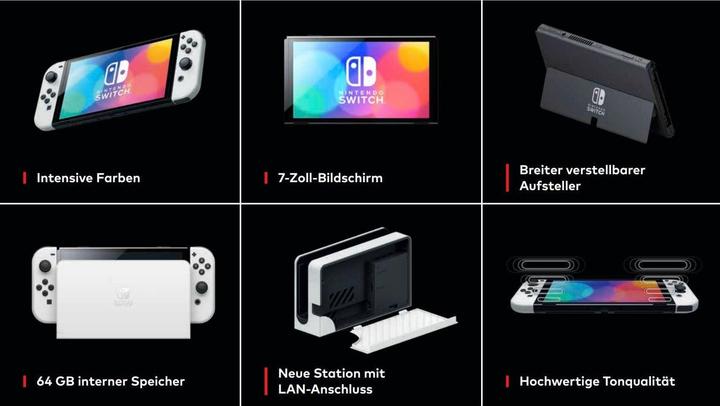 Produktbild Nintendo Switch OLED-Modell (weiss) – Super Mario Bros. Wonder Set + Einzelmitgliedschaft (12 Monate)