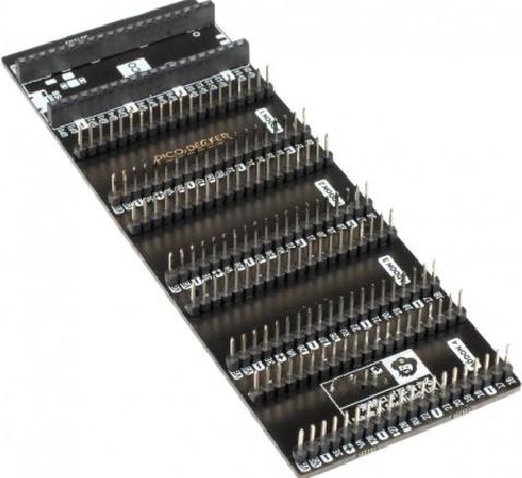 Pimoroni Pico Decker-Quad Expander (Quadruplez vos broches GPIO et attachez jusqu'à quatre add-ons à un...
