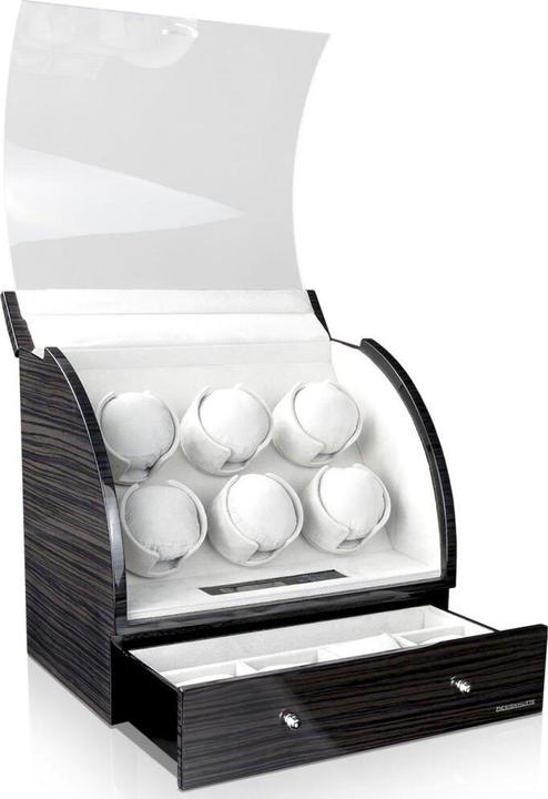 Image du produit Designhütte Remontoir pour Montres Basel 6 LCD - Dark Oak (6 x)