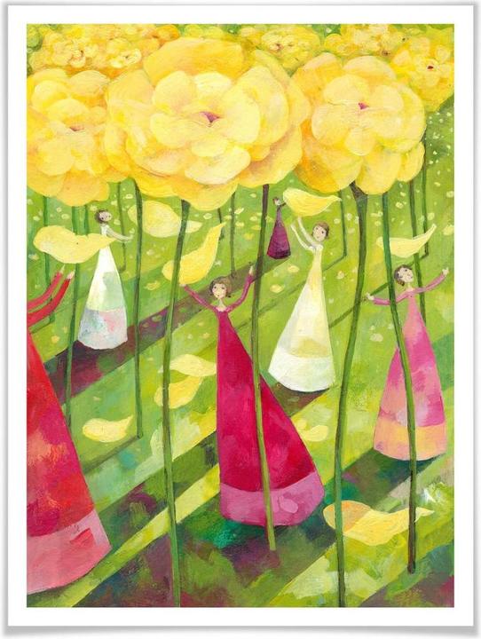 Immagine prodotto Trenddeko Blanz - Prato fiorito (60 x 80 cm)