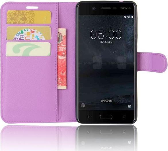 Produktbild MU Classic Litchi Leder Hülle (Nokia 5)
