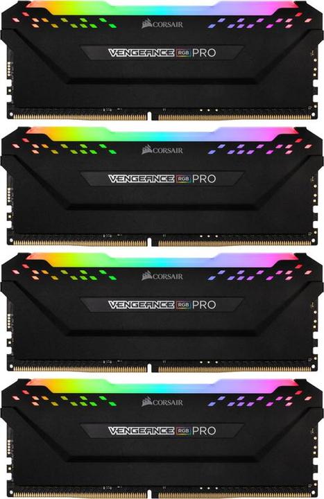 Produktbild Corsair Vengeance RGB Pro (4 x 8GB, 3200 MHz, DDR4-RAM, DIMM)