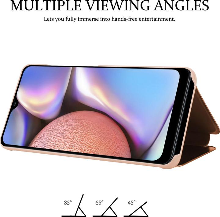 Productafbeelding Cadorabo Boek Smart View Spiegelhoes (Samsung Galaxy A10s)
