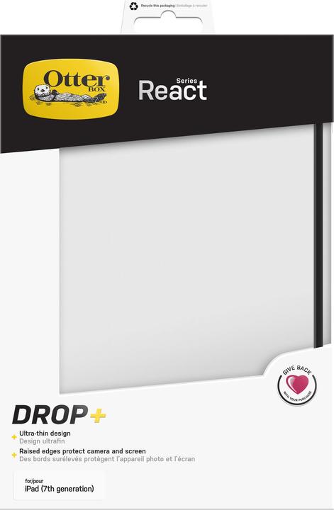 Image du produit OtterBox React (iPad 2021 (9e génération), iPad 2019 (7e gène), iPad 2020 (8. Gen))