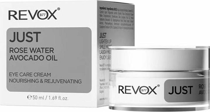 Produktbild Revoxb77 Just Rose Water Avocado Oil (50 ml, Tag + Nacht)