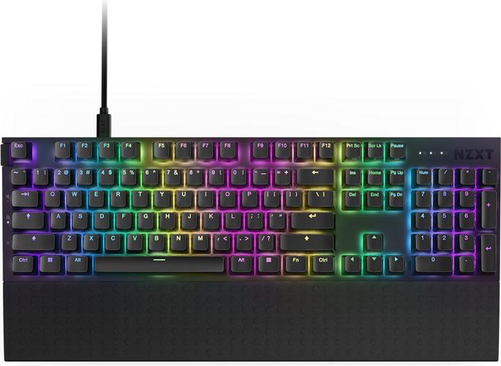 Actual product image NZXT Keyb. Function2 Full Size Black KB-001NB-EN (DE, Cable)