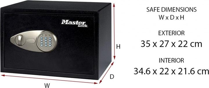 Actual product image Master Lock Security safe (16.44 l)