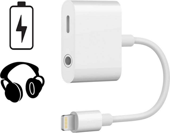 SIGN Lightning to 3.5mm Adapter for Sound & Charging (Lightning, 3.5mm Klinke)