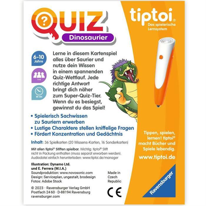 Produktbild tiptoi Quiz Dinosaurier (Deutsch)