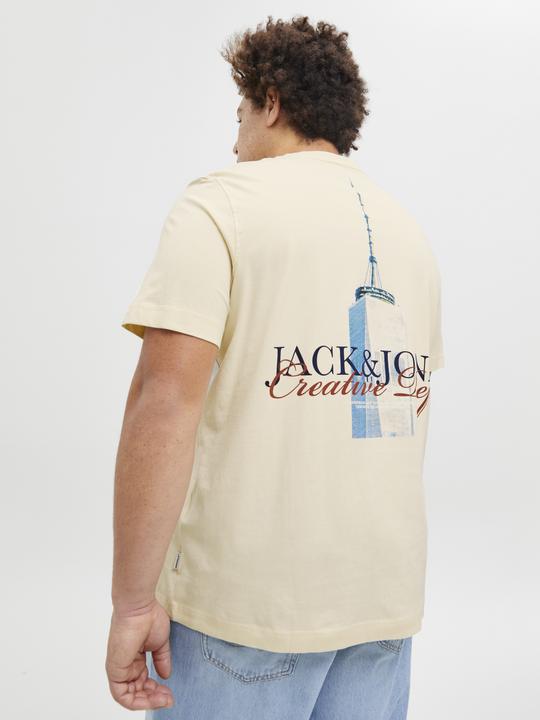 Actual product image Jack & Jones Plus Size Rückenprint T-shirt T-shirt (3XL)