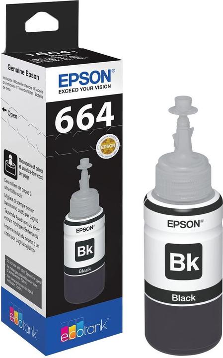 Produktbild Epson 664 EcoTank-Tinte (BK)