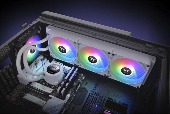 Actual product image Thermaltake TH420 V2 Ultra ARGB Sync CPU Liquid Cooler All-In-One wh