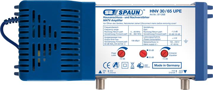 Produktbild Spaun HNV 30/65, UPE Hausanschluss & Nachverstärker (Verstärker)