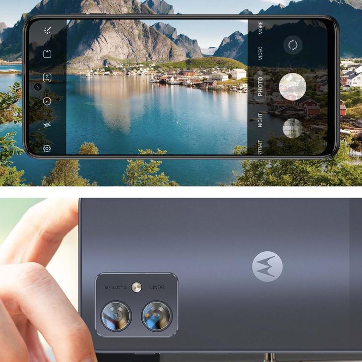 Actual product image Avizar Rear camera film, camera protection film (1 Piece, Motorola Moto G54)