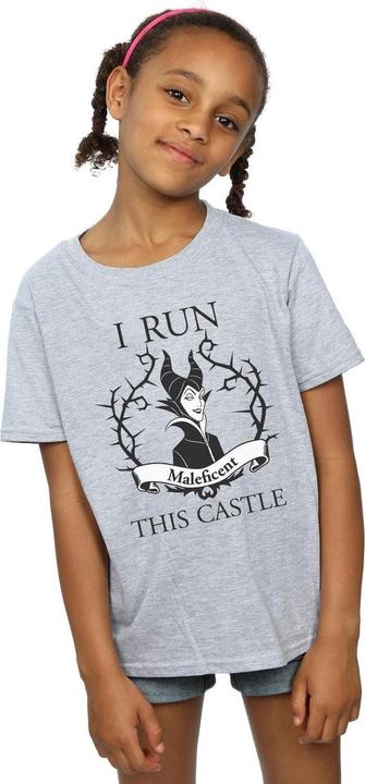 Immagine prodotto Maleficent I Run This Castle Maglietta Ragazze (152, 158)