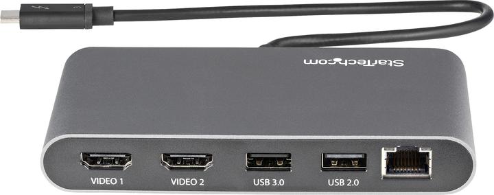 Produktbild StarTech TB3DKM2HDL (Thunderbolt, 5 Ports)