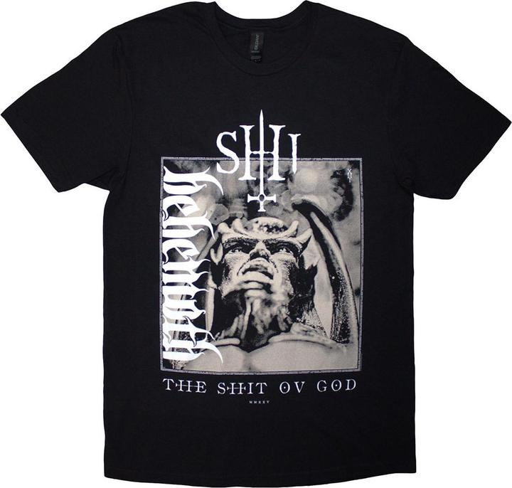 Produktbild Behemoth The Shit Ov God Vertical Logo Cover TShirt (L)