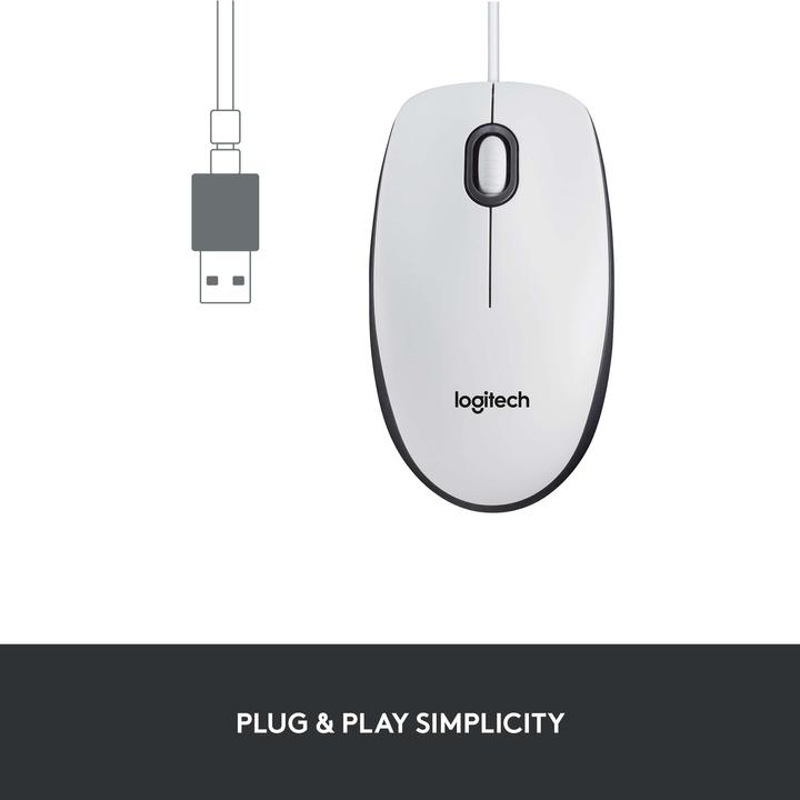 Actual product image Logitech M100 (Cable)