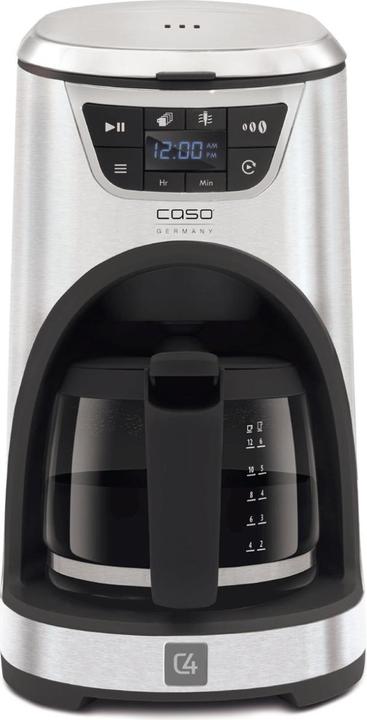 Caso Novea C4, Fristående, Droppande kaffebryggare, 1000 W, Rostfritt stål