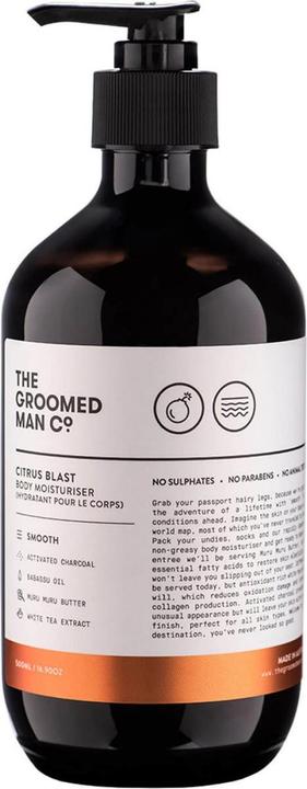 The Groomed Man Citrus Blast Body Moisturiser (Körperlotion, 500 ml)