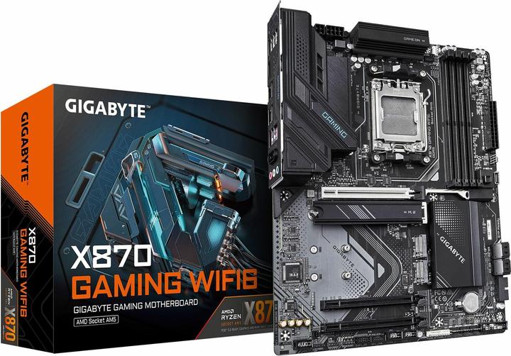 Gigabyte X870 GAMING WIFI6 (AM5, AMD X870, ATX)