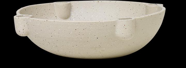 Ferm Living Bowl Candle Holder (Ø 27 x 7 cm)