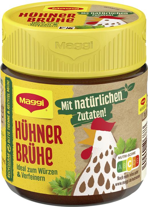 Produktbild Maggi Hühner Brühe Glas 92g, ergibt 4 Liter (4000 ml)