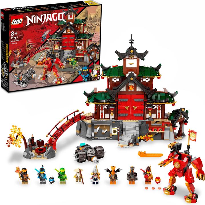 Productafbeelding LEGO Ninja Dojo Tempel (71767, LEGO Ninjago)