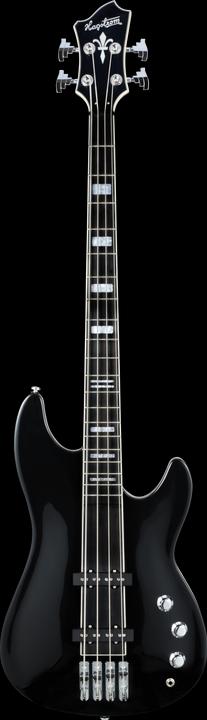 Produktbild Hagstrom Bassgitarre, Super Swede, Black Gloss (E-Gitarre)