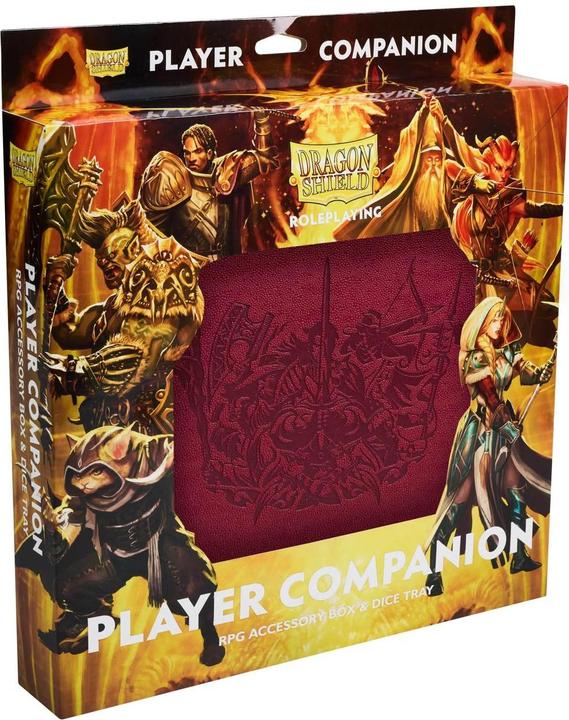 Image du produit Dragon Shield Roleplay Compagnon de jeu - Blood Red Player Companion