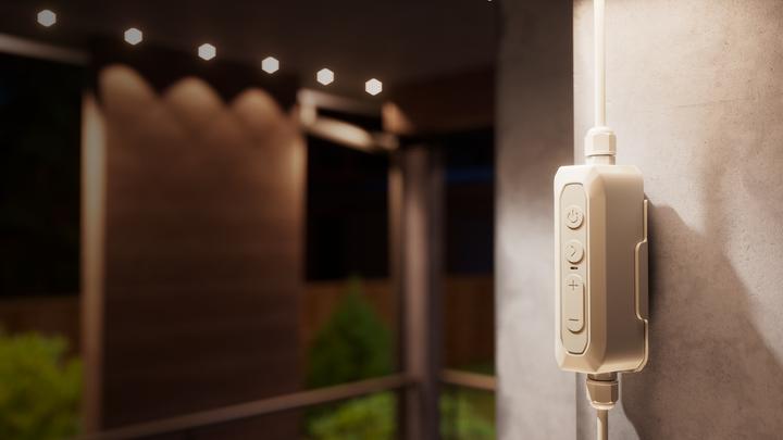 Actual product image Nanoleaf Permanent Outdoor Lights Erweiterungspack 5 Meter (RGBW, 500 cm, Outdoor)