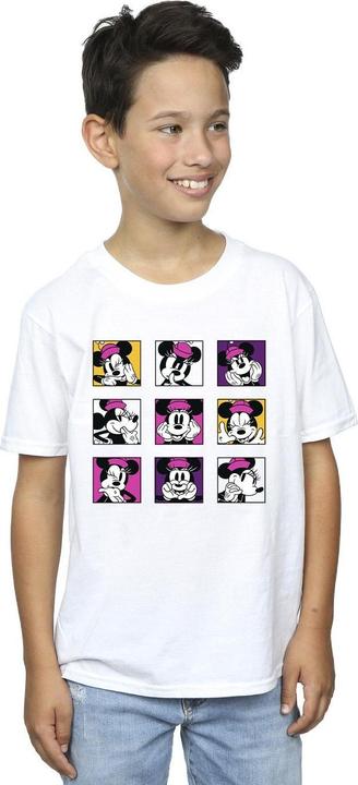 Immagine prodotto Disney Minnie Mouse Squares Maglietta Ragazzi (140, 146)