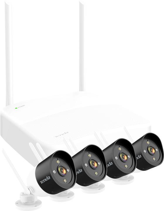Actual product image Tenda K4W-3TC video surveillance kit Wired & Wireless 4 channels (2304 x 1296 Pixels)
