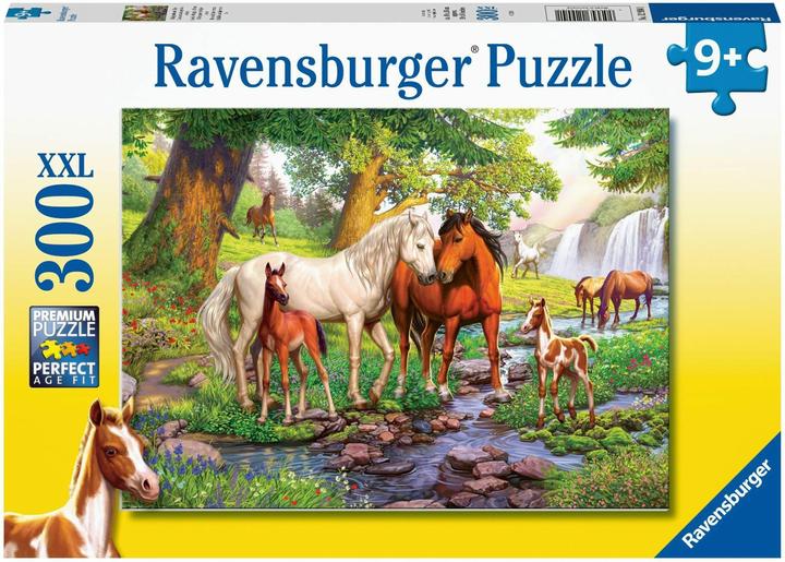 Immagine prodotto Ravensburger Cavalli selvaggi al fiume (300 pezzi)