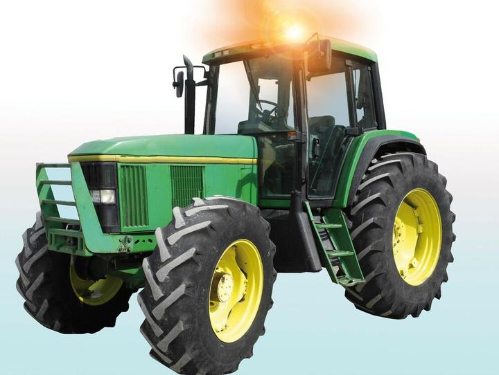 Produktbild AM RL-10, LED-Drehlicht Rundumleuchte mit flexibler Basis und DIN-​Anschluss, 9/32V