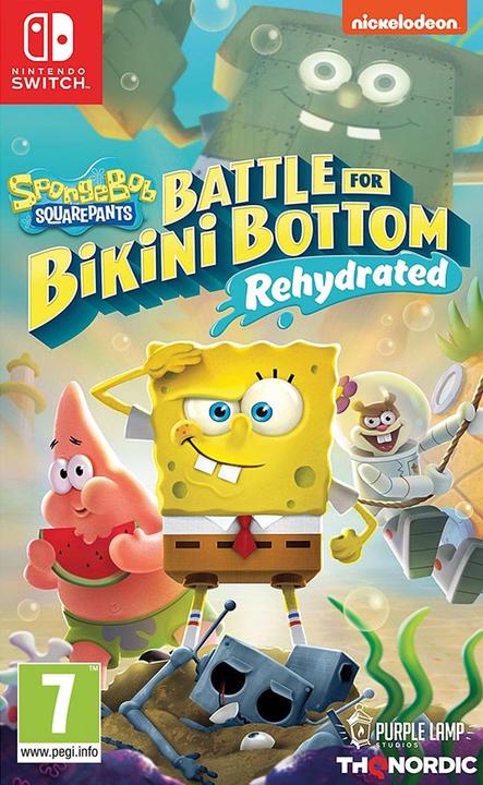 Actual product image THQ SpongeBob: Battle for Bikini Bottom - Rehydrated (Switch, DE)