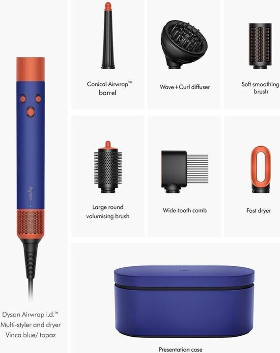 Produktbild Dyson Airwrap HS08 ID Complete Long - Violet/Topaz