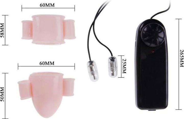 Actual product image Baile Alfred Fundas Vibradoras Pene Con Mando