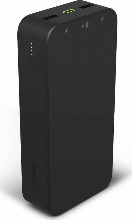 Image du produit mophie PS 20K avec PD Noir 20W USB C&A (20000 mAh, 20 W)