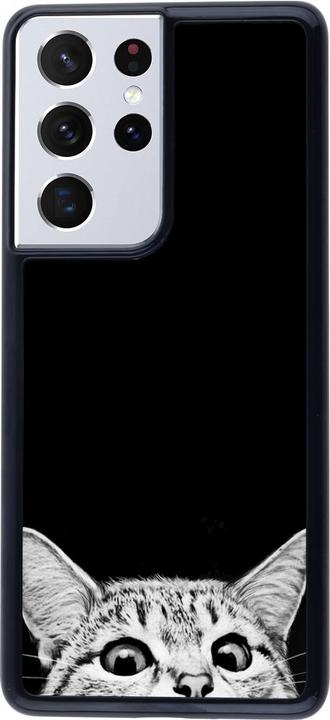 Immagine prodotto PhoneLook Copertina Gatto che guarda in alto nero (Samsung Galaxy S21 Ultra 5G)