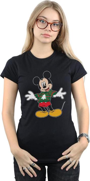 Image du produit Disney - T-shirt MICKEY MOUSE CHRISTMAS JUMPER STROKE - Femme (XL)