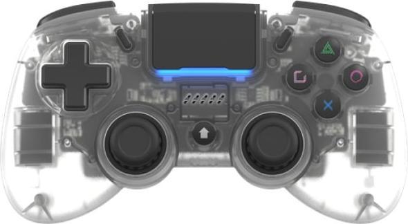 Actual product image Retro Fighters Retro-.Fighters - Mantis Mini Bluetooth Controller - Crystal (PS4, PC)