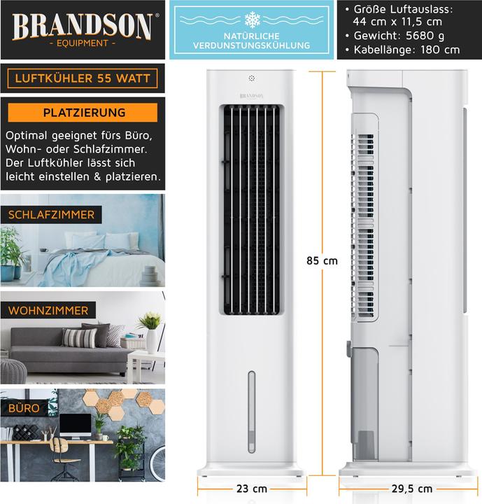 Produktbild Brandson Luftkühler