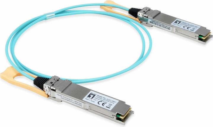 Image du produit LevelOne AOC-0501 Module émetteur-récepteur réseau fibre optique QSFP28 850 nm