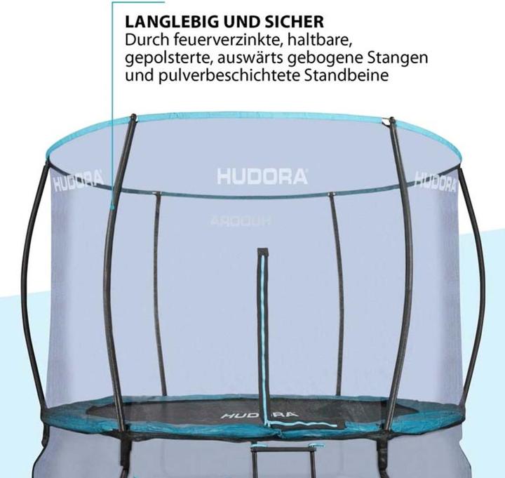 Produktbild Hudora Fantastic Komplett-Trampolin 300V (300 cm)